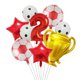 thumbnail image 3 of 9 piezas de globos de aluminio para fútbol, trofeos de oro, decoraciones para fiestas de cumpleaños, juguetes para niños, regalos, suministros para fiestas temáticas de deportes de fútbol para adultos, 3 of 5