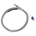 thumbnail image 1 of K Type Thermocouple, Withstand High Temperature Screw Probe Thermocouple  Transmission Effect Non Fall Off Easy To Connect  For Electric Power, 1 of 8
