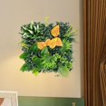 thumbnail image 4 of GROWTH TANK 9.8x9.8inch Simulation Grass Greenery Wall Panel Decor for Balcony Accessory Style C, 4 of 6
