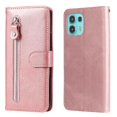 thumbnail image 1 of Estuche de Cuero PU con Cierre para Motorola Edge 20 Lite , Funda Protectora con Billetera y Correa, 1 of 6