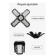 thumbnail image 3 of Focos Ahorradores Led Dirigible 4 Aspas 60w 5 Soques Focos Belug, Negro, 3 of 5