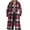 Hot Pink, variant on Plaid Wool Coat Women's Winter Coat Full-Length Peacoat Lapel Collar Jacket Overcoat Fleece Thick Outerwear Trendy Outwear 2025 New Topcoat Casual Cozy Trench Coats(Brown,XXL)