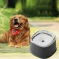 thumbnail image 3 of Elevated Floating Pet Water Bowl Non Spill Anti Slip PP Feeder for Small Medium Large Cats Dogs Indoor, 3 of 3