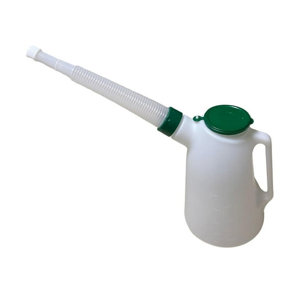 jinwen Pichet à Huile avec Bec Verseur Distributeur d'Huile Flexible pour Garage Automobile 4L