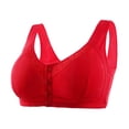 thumbnail image 3 of Underwire Bra For Older Women Bras For Seniors Front Closure Comfortable Convenient Brassiere Womens Bras Front Closure plus Sized Sports Bra Compression Bras 36 C Womens Bra Bra for Women Push up, 3 of 3