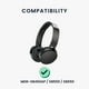 thumbnail image 2 of 2 Almohadillas de Repuesto Compatibles con So- MDR-XB450AP / XB550 / XB650 - Juego de Almohadillas para Auriculares - Negro, 2 of 5
