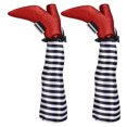 thumbnail image 1 of Bsvklp Decoraciones Piernas Bruja Malvada Halloween Favor Fiesta Al Revés (2 Piezas Blanco), 1 of 9
