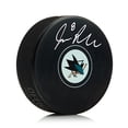 thumbnail image 1 of Joe Pavlski Rondelle de Hockey des San Jose Sharks Autographiée, 1 of 1