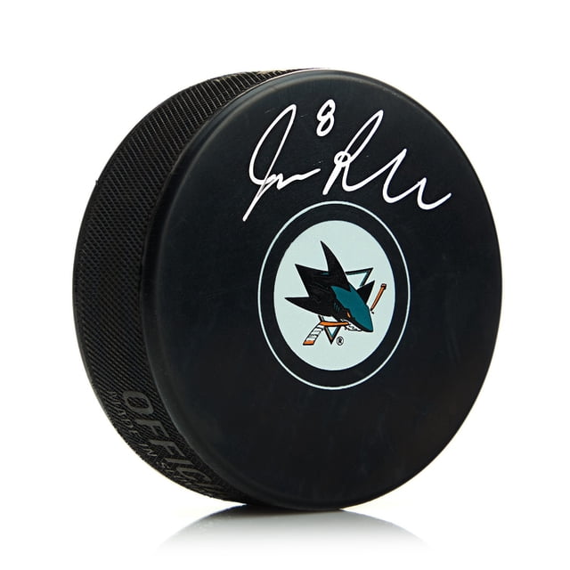 Joe Pavlski Rondelle de Hockey des San Jose Sharks Autographiée