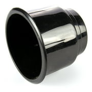 Ozark Trail Black Flush Mount Recessed Marine Drink Holder for Boats, Kayaks, and RVs