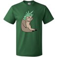 thumbnail image 3 of Inktastic Fourth of July Sloth Lady Liberty T-Shirt, 3 of 5