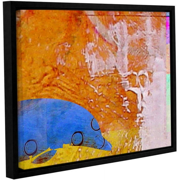 Greg Simanson "Dolphin" Floater-Framed Gallery-Wrapped Canvas