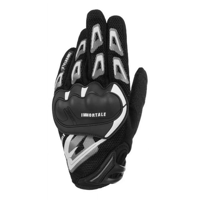 Guantes Immortale Rebel Para Moto Negro
