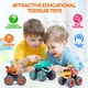 thumbnail image 4 of Coches de juguete WITALENT paquete de 3 monstruo camión de juguete Push & Go, 4 of 4