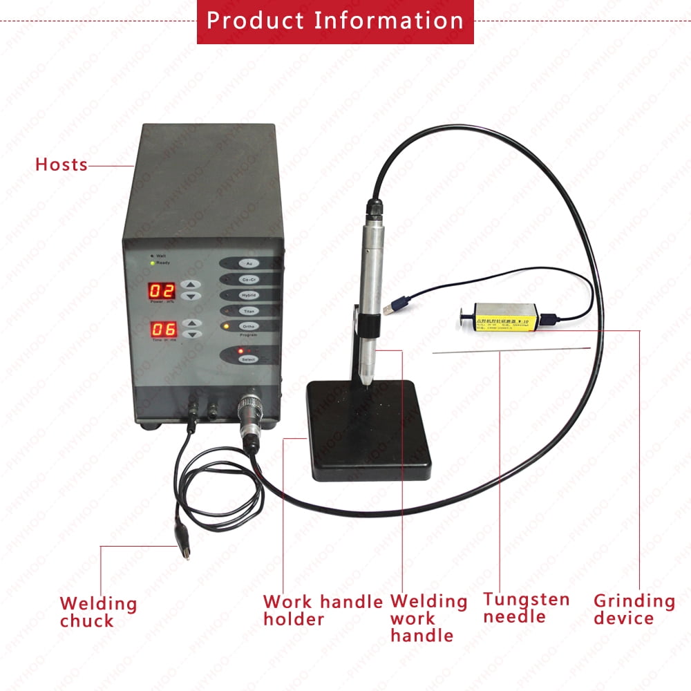 SHANGNIULU Spot Welder Permanent Jewelry Welder Kit CNC Spot Welding Machine 110V 60HZ Pulse Argon Arc Welding Machine for DIY Jewelry Repair Gold and Hardware Workpiece