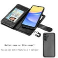 thumbnail image 4 of Takfox Galaxy A15 5G Case,for Samsung Galaxy A15 Wallet Phone Case,Takfox PU Leather Magnetic Detachable Card Holders Shockproof Kickstand Protective [Flip Folio Cover] for Samsung Galaxy A15 -Black, 4 of 9