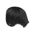 thumbnail image 4 of Raindrops 1Ud Peluca Bangs Rizados Negro Con Termoresistente Para Estilos Personalizados, 4 of 7