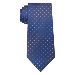 PRADA Silk Logo Tie シルク ロゴ ネクタイ Navy Navy Silk Tie | PRADA