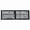 Transparent, variant on CEORPER Long Lasts PBT Keycaps Carbon Fiber Texture Side Print For Gaming Keyboards