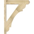 thumbnail image 3 of Ekena Millwork 6"W x 26"D x 34"H Olympic Rough Sawn Craftsman Outlooker, Douglas Fir, 3 of 4