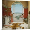 thumbnail image 1 of ARTCANVAS The Sweet Siesta Of a Summer Day Canvas Art Print by John William Godward - Size: 36" x 36" (0.75" Deep), 1 of 9