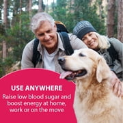 TRUEplus Glucose Tablets, Chewable, Raspberry Flavor, 15g Fast-Acting Carbs, 50 Count
