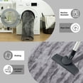 thumbnail image 5 of Jamfeel Fluffy Plush Area Rugs Soft Cozy Print Fuzzy Rugs Floor Carpet for Bedroom Living Room, 4'x6', Gray, 5 of 7