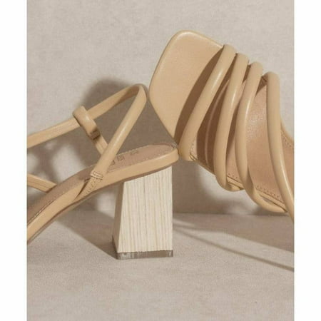 

Wooden Heel Sandal