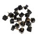 thumbnail image 5 of 10 pares de accesorios de grifos protectores de placa de talón de reparación negra en forma de U para dama Uña delgada 10mm Zulema Reparación de cuidado de zapatos de mujer, 5 of 7