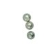 thumbnail image 4 of 5 Pares de Perlas Sueltas Baoblaze con Medio Agujero de Concha Redonda 8 Mm Gris, 4 of 4
