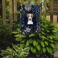 thumbnail image 2 of Blue Flowers Jack Russell Terrier Flag Garden Size BB5112GF, 2 of 2