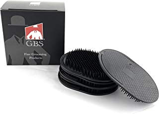 GBS Premium Portable Oval Pocket Palm Brush Comb Massager for Men’s Women & Pet Pack of 6