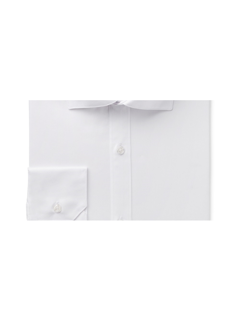 Vince Camuto Men's Slim Fit Comfort Stretch Sateen Dress Shirt White Size  15X32X33