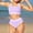 X-Light Purple832, variant on Big Kids Girls 2 Piece Swimsuits Sleeveless Solid Color Bikinis Sets Comfortable Fashion Swimwear For Holiday Vacation Beach Army Green Xxl