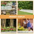 thumbnail image 4 of LIFKOME 6Pcs Garden Fencing White Plastic Round Head Decorative Purpose for Backyard Use, 4 of 8