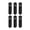 Black, variant on 6pcs Eject Pin With Silicone Cover For Multiple Phone Models Phone Card Removal Tool Eject Needle