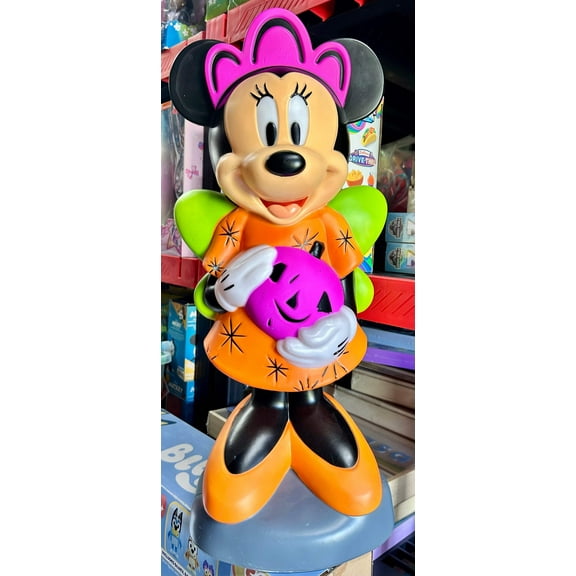 Disney Minnie Mouse Fairy Blow Mold 23” Indoor / Outdoor Halloween Decor 52886