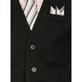 thumbnail image 4 of Avery Hill Boys 4 Piece Pinstripe Vest Set (Toddler, Little Boys, Big Boys), 4 of 4