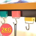 thumbnail image 1 of Imán extrafuerte con gancho de metal para refrigerador, gancho súper magnético para puertas de cocina de refrigerador XianweiShao 1327534435542, 1 of 1