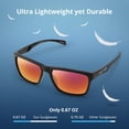 thumbnail image 3 of Gafas de sol deportivas KastKing FlatRock polarizadas para hombre y mujer, 3 of 8