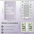 thumbnail image 4 of 100 Days Money Saving Challenge Coin Envelope Budgetstorage Book Mini 100 Day Envelope Savings Challenge Book, Cash Money Budget Planner Binder Envelopes to Save $5,050, $500, $10,000, 4 of 7