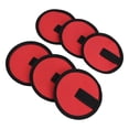 thumbnail image 3 of Yimiti 6 Pcs Gants de Pêche Leurre Couvre-Hameçons de Pêche--Rouge, 3 of 9