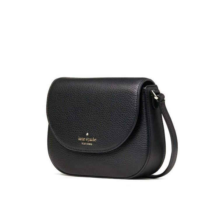 Kate Spade NY Leila Mini Crossbody Bag Black Pebbled Leather Compact Walmart