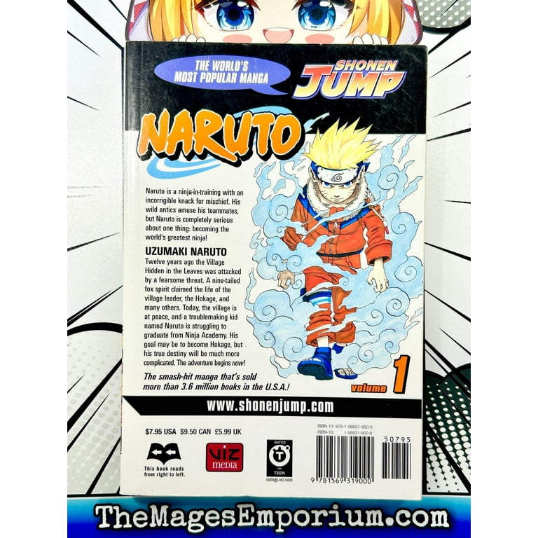 Naruto: Naruto, Vol. 1 (Series #1) (Paperback) - Walmart.com