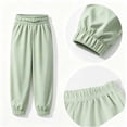 thumbnail image 6 of Ultrave Boys Joggers Pants Kids Summer Casual Elastic Waist Trousers Athletic Breathable Pant for 9-10Y, 6 of 7