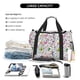 thumbnail image 5 of Fotbe Fun Animal with Unicorn Bolsa de Viaje con Estampado, Bolsa de Fin de Semana para Mujer con Compartimento para Zapatos, Bolsa de Gimnasio con Bolsillo Húmedo, 5 of 7