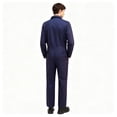 thumbnail image 2 of Blue Adult One-Piece Costume: Men's Halloween Character Costume, Blue One-Piece Cosplay Costume, 2 of 12