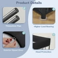 thumbnail image 3 of Baby Playpen, Caveen 50"×50" Foldable Playpen for Babies and Toddlers, Portable Travel Play Yard, Black, 3 of 9