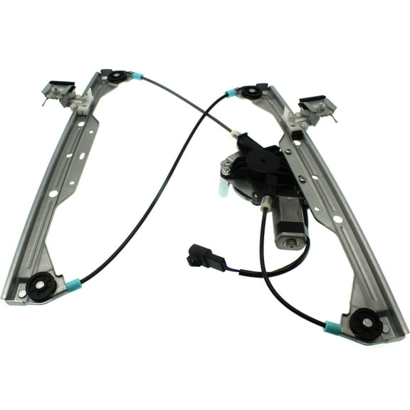 Window Regulator Compatible For 2006-2011 Chevrolet HHR Front, Right Passenger Power With Motor