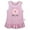 Pink Sleeveless Dresses, variant on iDzn Little Ham Funny Dresses For Baby, Newborn Babies Skirts, Infant Cute Pig Princess Dress, 0-24M Kids Graphic Clothes (Pink Sleeveless Dresses, 0-6 Months)